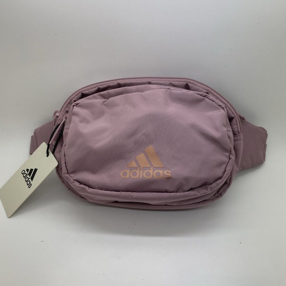 Adidas Must Have Waist Fanny Pack Sling Magic Mauve Purple / Rose Gold  NWT!